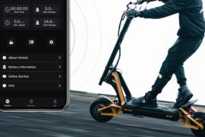 INMOTION RS App Connected Transforming Scooter with 68mph Max Speed