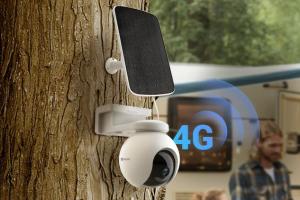 EZVIZ EB8 4G LTE 2K Pan & Tilt 4G Battery Camera