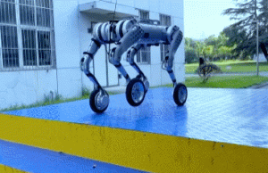 Unitree B-W Wheeled Legged Robot