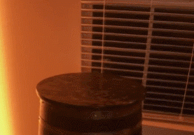 Motorized App Controlled Bourbon Barrel Liquor Cabinet by WoodcraftsLowcountry