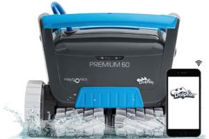 Dolphin Premium 60 Robotic Pool Cleaner with WiFi