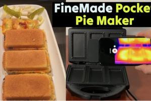 FineMade Electric Mini Pocket Pie Maker Tested