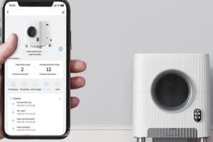 Charmkit: Automatic Door Cat Litter Box with App