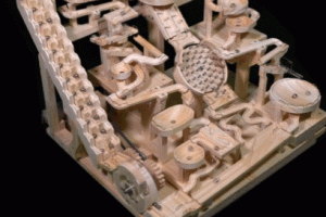 S4 Rolling Ball Sculpture Marble Machine