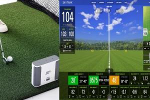 SkyTrak+ Launch Monitor with WiFi, Tour Level Golf Analysis