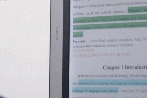 Dasung Paperlike Color E-ink Monitor (25.3″) with Smartphone/Tablet Support