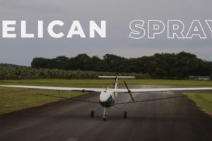 Pelican Spray Autonomous Electric Agricultural Drone