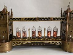 Handmade Tower Bridge Nixie Clock
