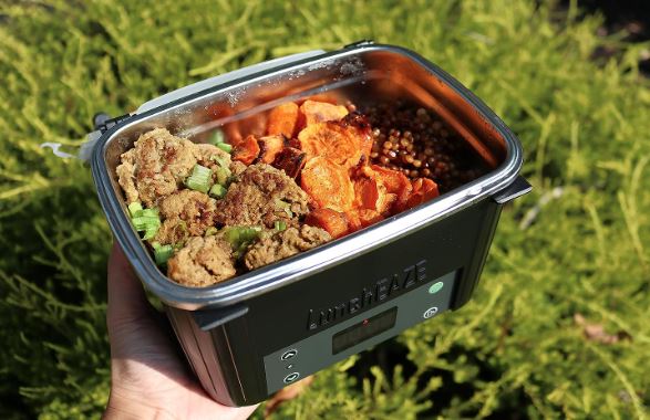 LunchEAZE LITE - Single - Cordless Heated Lunch Box - Battery-powered Food  Warmer
