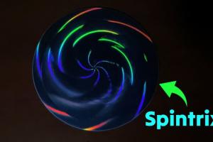 Spintrix Holographic Spinning Desk Toy