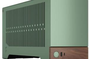 Fractal Design Terra Small Form Factor Gaming Case with Wooden Front Panel
