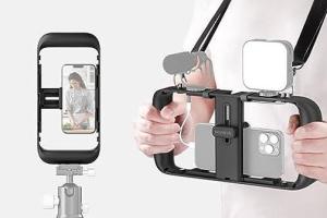 NEEWER A104 Smartphone Video Rig with Neck Strap