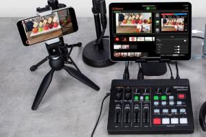 Roland AeroCaster Live Streaming System for Multi-Camera Production