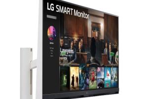 LG 32-inch 4K UHD AirPlay 2 Smart Monitor