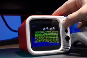 MES Retro Mini TV with 8-bit Games