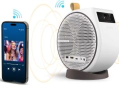 BenQ GV31 Rotating Ceiling Projector with Android TV, AirPlay