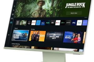 Samsung M80C 27-inch Alexa Smart Monitor for PC-Less Browsing