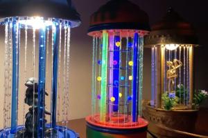 Dolphin vs. Diana vs. Cheyenne Blacklight Rain Lamp