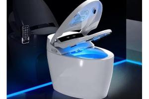 XEK Smart Bidet Toilet with Warm Water, Foot Sensor