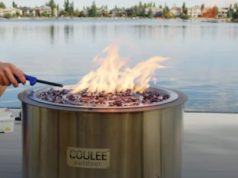 Coulee Colorado Quad-Fuel Smokeless Fire Pit