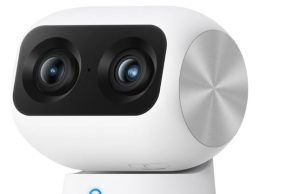 eufy Indoor Cam S350 with AI Pet/Human Detection, Dual Cameras