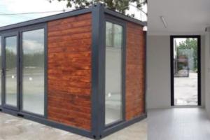 21ft Shipping Container Backyard Office