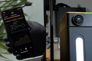 Hey abby Black Edition Automated Grow Box with App