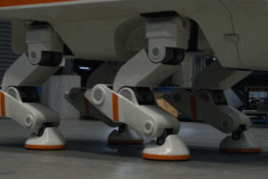 Sansei SR-02 Quadruped Walking Robot Ride