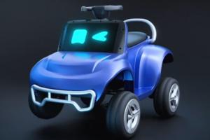 Rocar ChatGPT AI Ride-on Robot Car for Kids