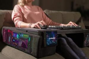 Cyberpunk Couchmaster CYCON² Couch Desk for Gamers