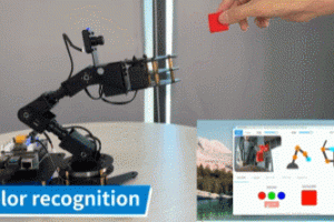XiaoR GEEK 6DOTI Raspberry Pi 4B 4G Robotic Arm