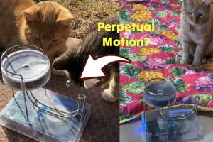 Transparent Electromagnetic Perpetual Motion Marble Run