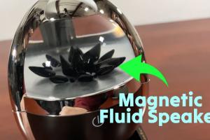 Whale Fall Bluetooth Ferrofluid Speaker Tested