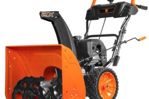 WEN 24-inch 209cc Self-Propelled Gas Snow Thrower Clears 2000lb of Snow a Minute