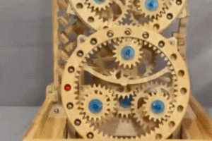 Gears Automatic Marble Machine