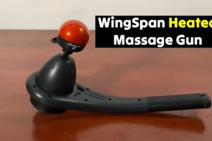 WellBody WingSpan Tested: Heated Massage Gun with Long Handle