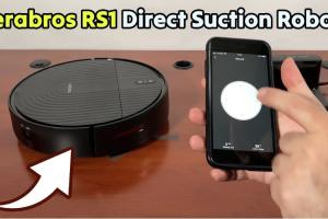erabros RS1 Tested: Direct Suction Robot Vacuum with Alexa Support