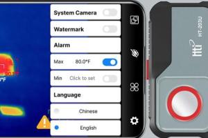 Hti HT-203U Thermal Camera for Android Smartphones