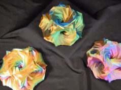 3D Printed Color Changing Tessellated Rose Spinner