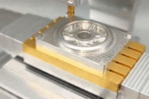 CNC Milling Machine Kinetic Sculpture