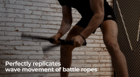 Z-Rope Battle Rope for Cardio & Strength Training