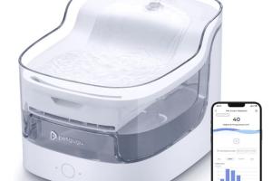 Petgugu PF1 App Controlled Cat Water Fountain with 8 Layers of Filtration