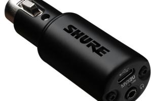 Shure MVX2U XLR-to-USB Microphone Connector