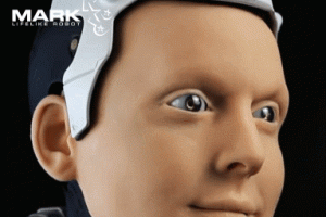WORTHYBOT Mark X ChatGPT Robot with Lifelike Facial Expressions & AI Vision