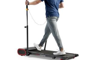 Sunny Health & Fitness Under Desk Treadmill with Trekking Poles