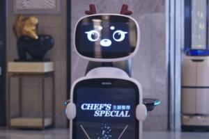 KEENON DINERBOT T10 Smart Service Robot with 23.8-inch Screen