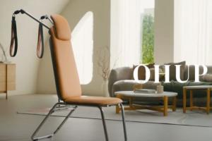 OHUP App Connected Gym Chair for 100+ Workouts