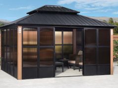 Purple Leaf 12’X14′ Aluminum Patio Sunroom