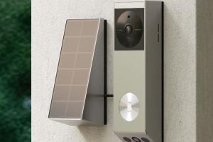 EZVIZ EP3x Pro Dual Lens Video Doorbell with Solar Charger, Voice Changer