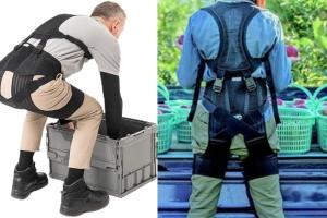 Mediaid Textile Exoskeleton Suit for Heavy Lifting